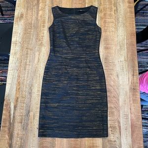 BOSS by Hugo Boss Black and Gold Dress